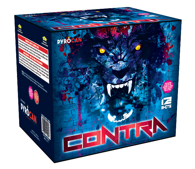 Contra | Rocket Fireworks Cake
