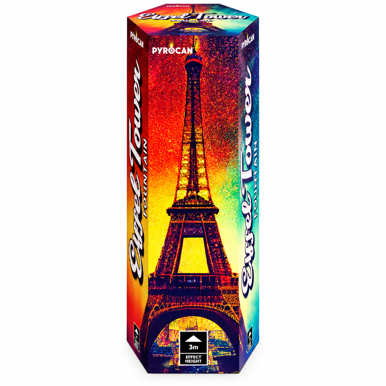 Eiffel Tower | Rocket Fireworks Fountain