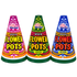 Flower Pots Fountain 3-Pack | Rocket Fireworks