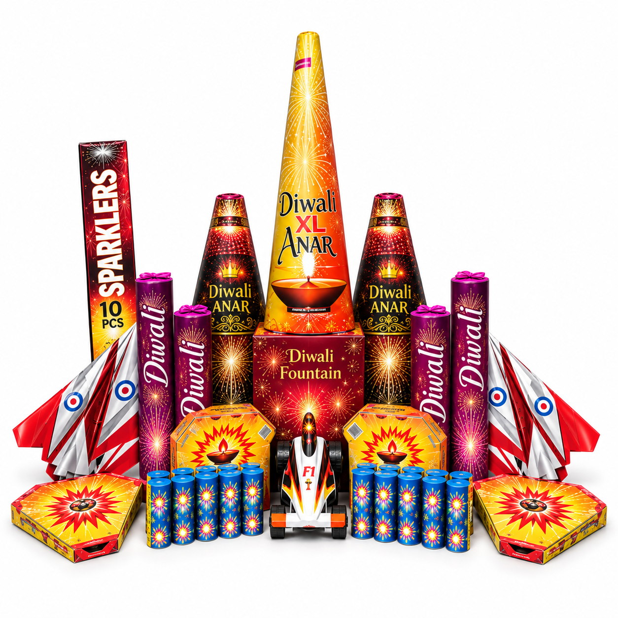 Fortress of Fire | Rocket Fireworks Package