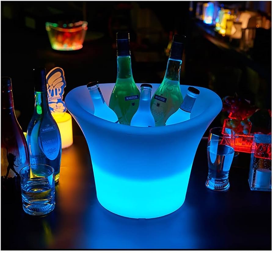 Frosted LED Ice Bucket WS4L