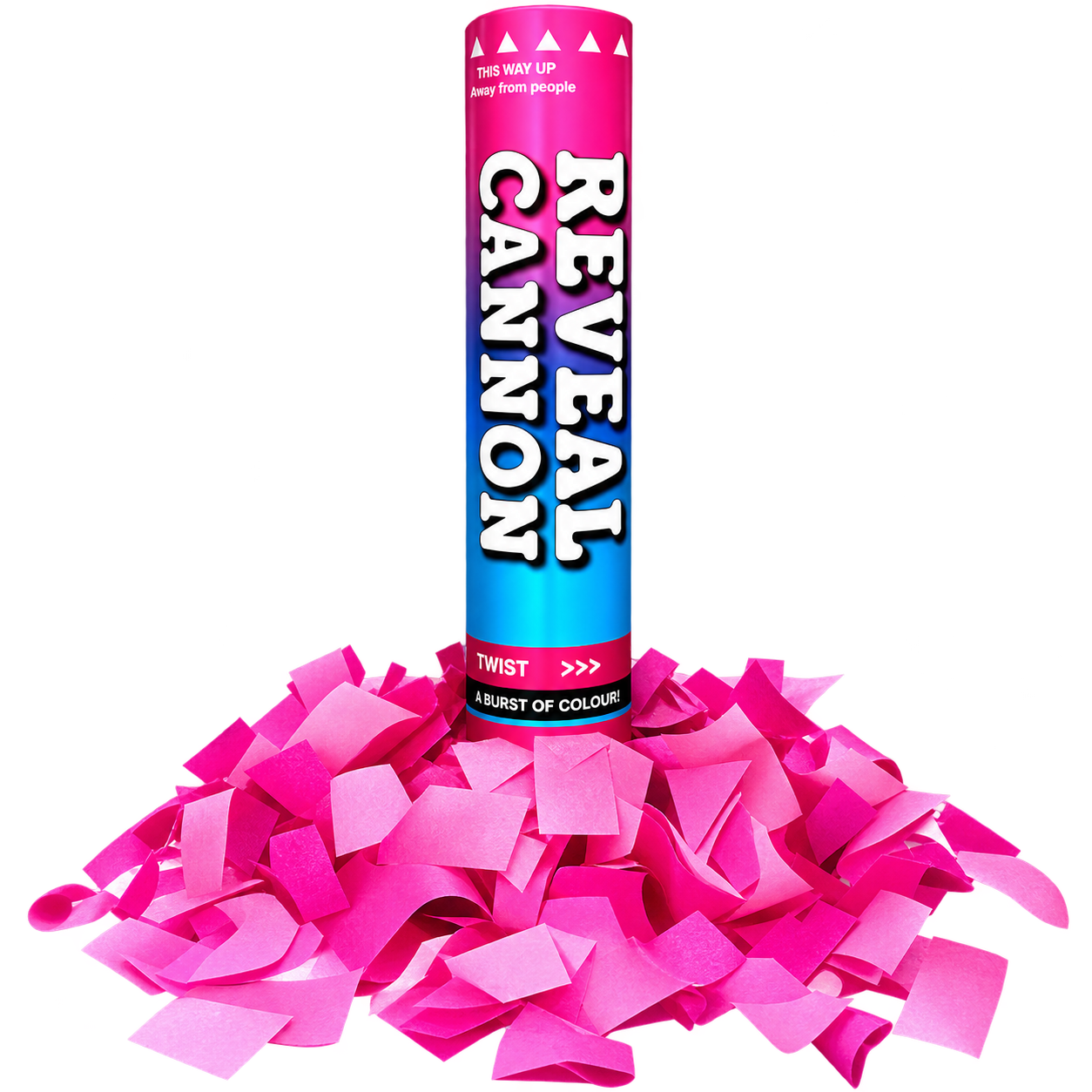 Gender Reveal Confetti Cannon