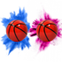 Gender Reveal Basketball: Pink or Blue
