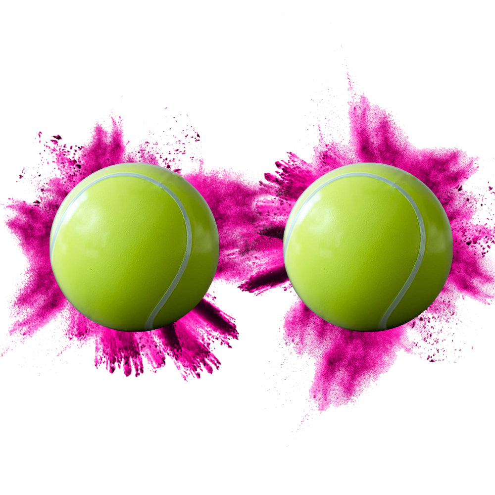 Gender Reveal Tennis Ball: Girl