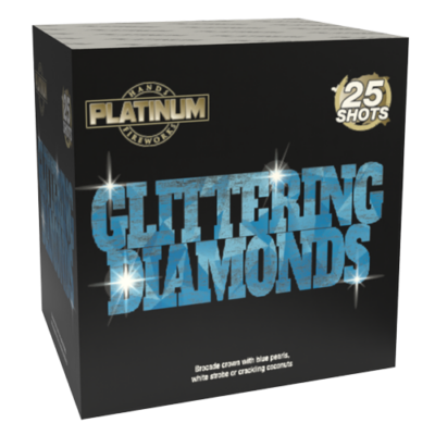 Glittering Diamonds | Rocket Fireworks Cake