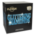 Glittering Diamonds | Rocket Fireworks Cake