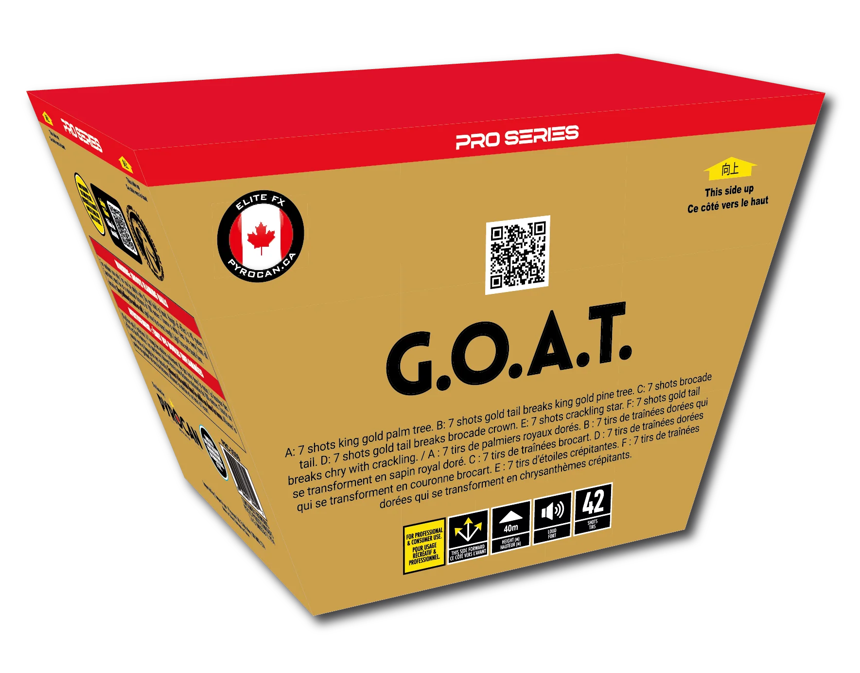 Goat | Pro Series Fireworks Cake