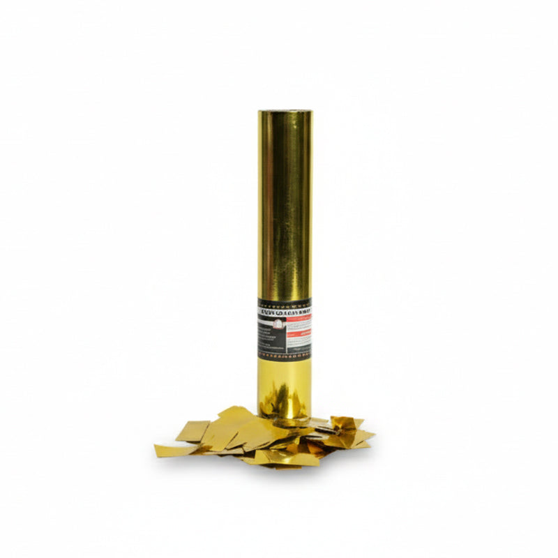 30cm Confetti Cannon Gold