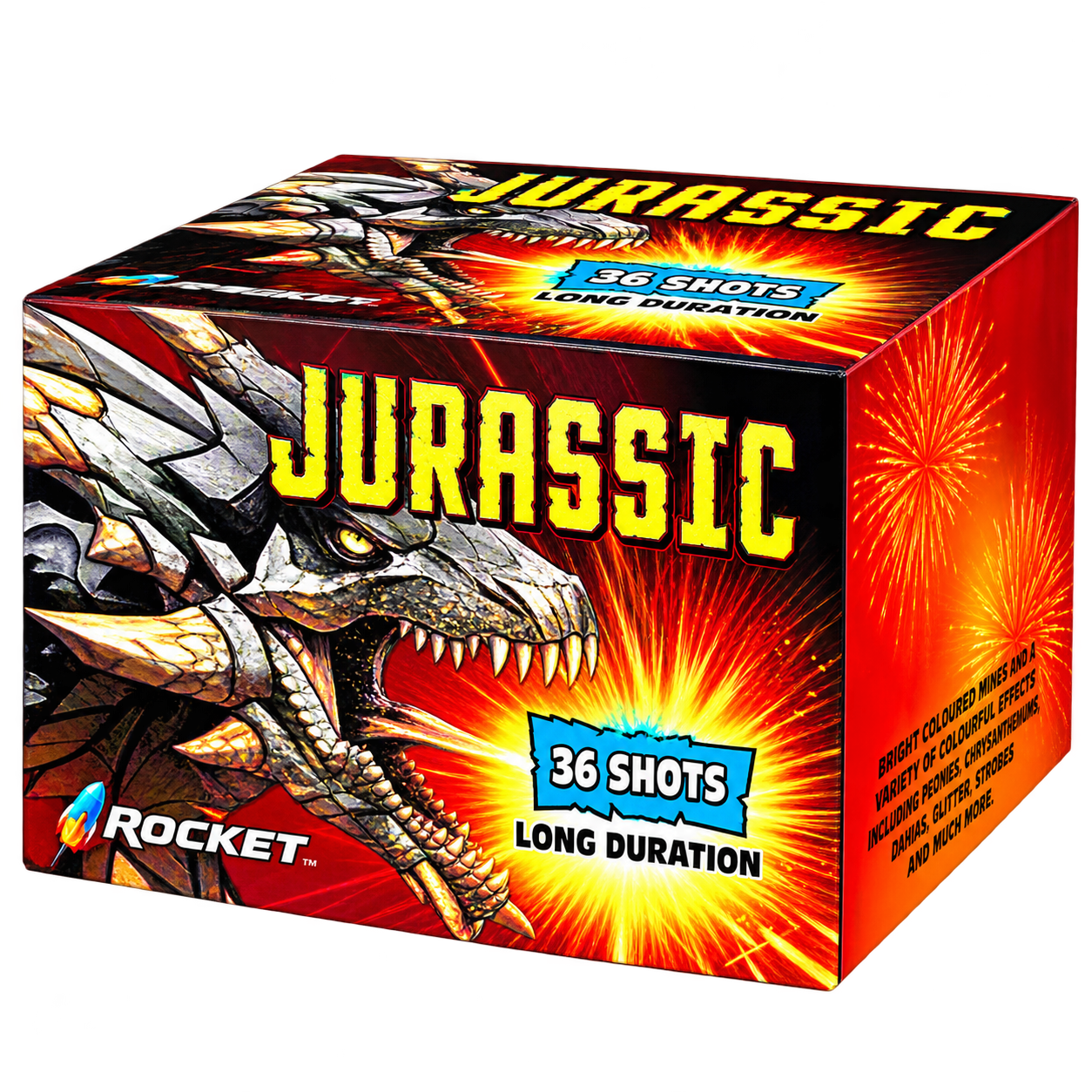 Jurassic | Rocket Fireworks Cake