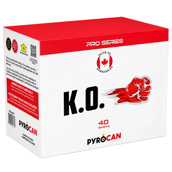 K.O. | Pro Series Fireworks Cake