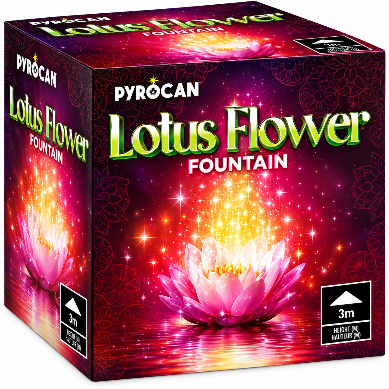 Lotus Flower | Rocket Fireworks Fountain