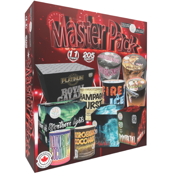 Buy the Master Pack Fireworks Assortment in Canada