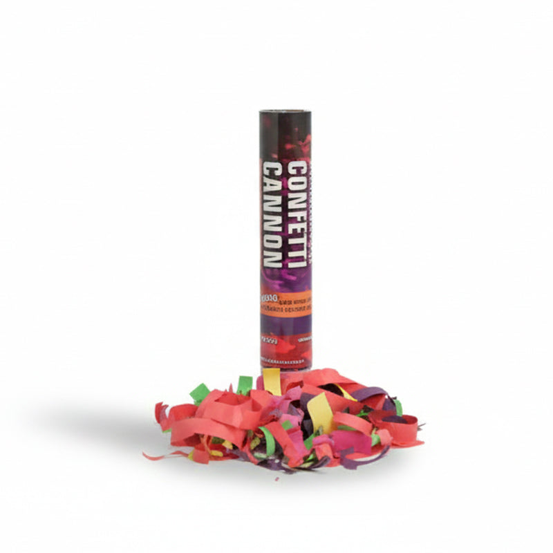30cm Confetti Cannon Multicolour