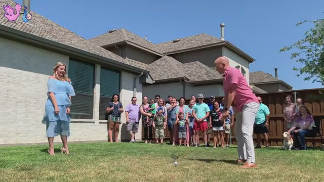 Gender Reveal Golf Ball: Pink or Blue