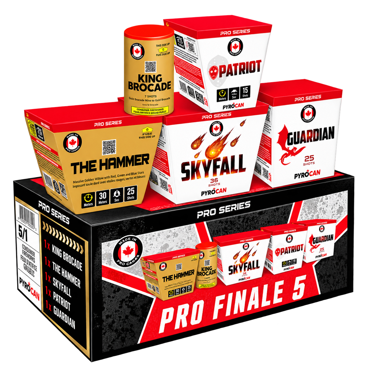 Pro Finale 5 Fireworks Package | On sale in Canada