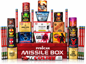 Pyrocan Missile Box | Rocket Fireworks Kit