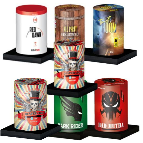 Super Seven Fireworks Kit | Buy wholesale or retail in Canada