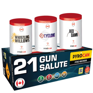 21-Gun Salute: Mortar Cake Pack Canada