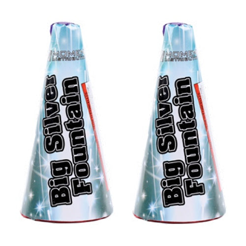 Big SIlver Fountain: 2-pack