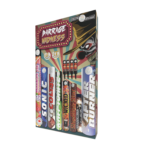Barrage Madness | Rocket Fireworks Kit