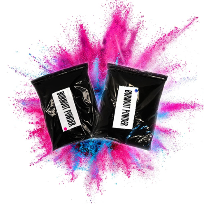 Burnout Powder: 100g Bag (Pink/Blue)