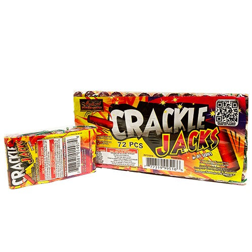 Crackle Jacks: Brick Of 72 Pcs