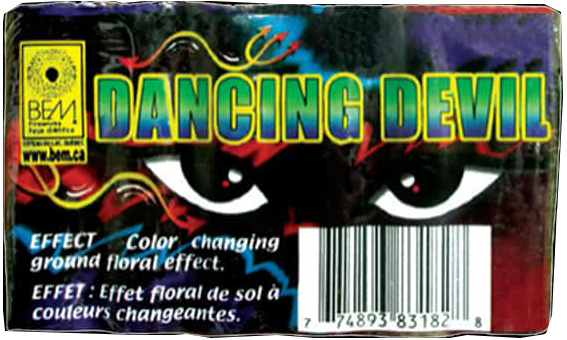 Dancing Devils 6pk | Rocket Fireworks Ground Spinner