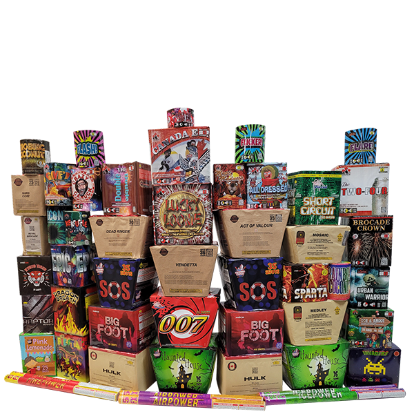 Galactica | Rocket Fireworks Package deal