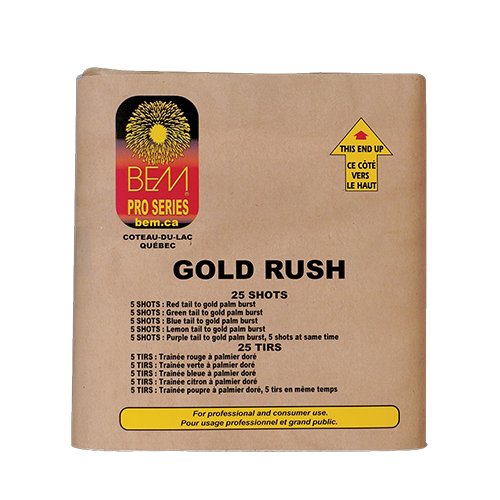 Gold-Rush-Cake at Rocket Fireworks Canada