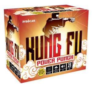 Kung Fu Power Punch Cake at Rocket Fireworks Canada