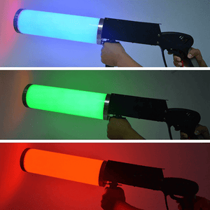 Buy or rent LED CO2 Gun | Nightclub, Stage FX, Party