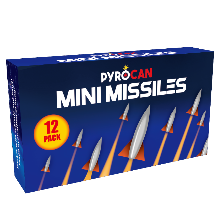 Mini Missiles: 12-pack