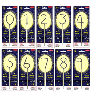 Buy Numerical Sparklers at Rocket Fireworks Canada