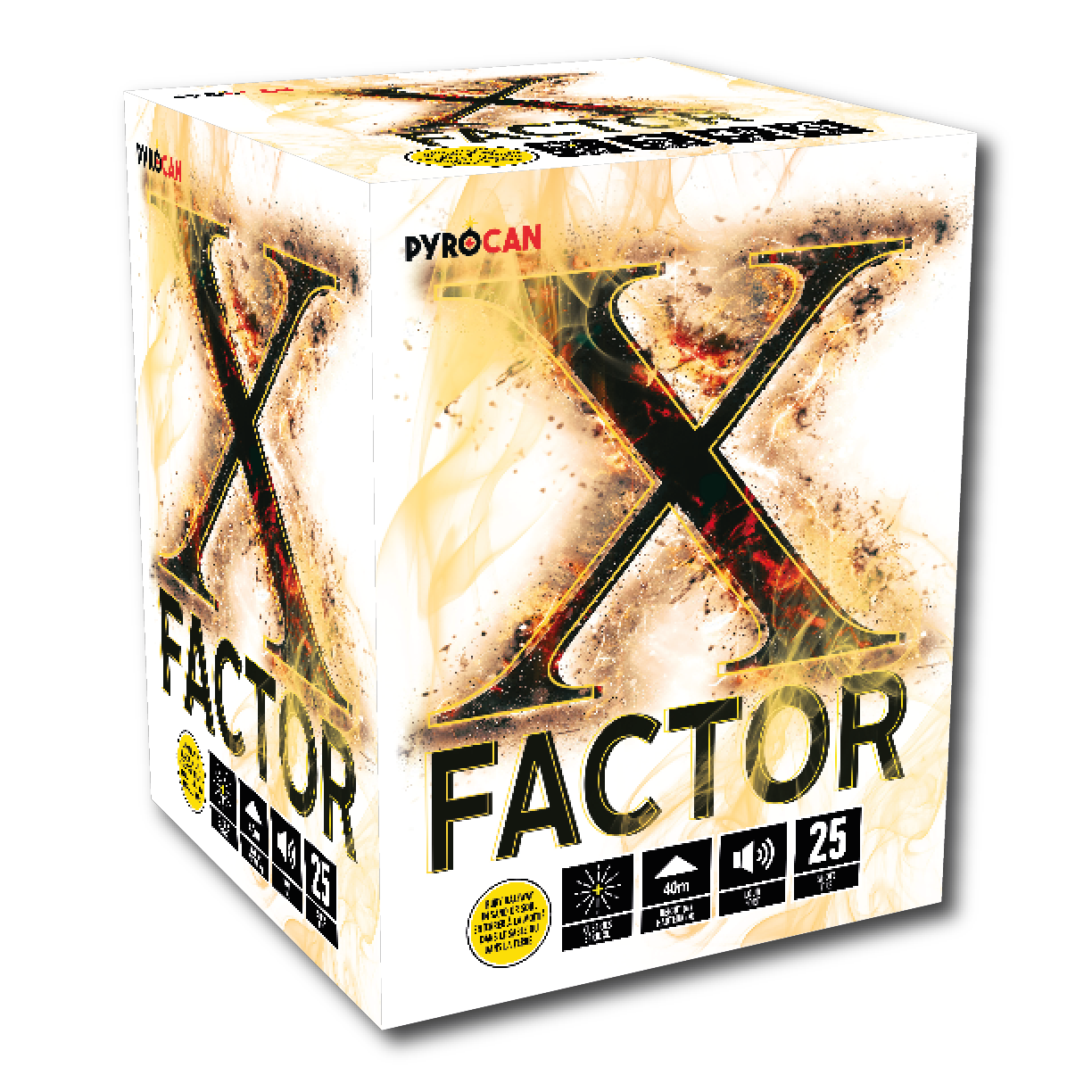X Factor | Rocket Fireworks Cake