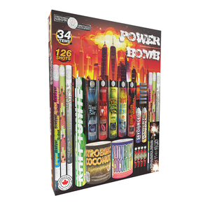 Buy Power Bomb Boxed-kit at Rocket Fireworks Canada