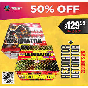Buy Rezonator Plus Detonator Bundle at Rocket Fireworks Canada