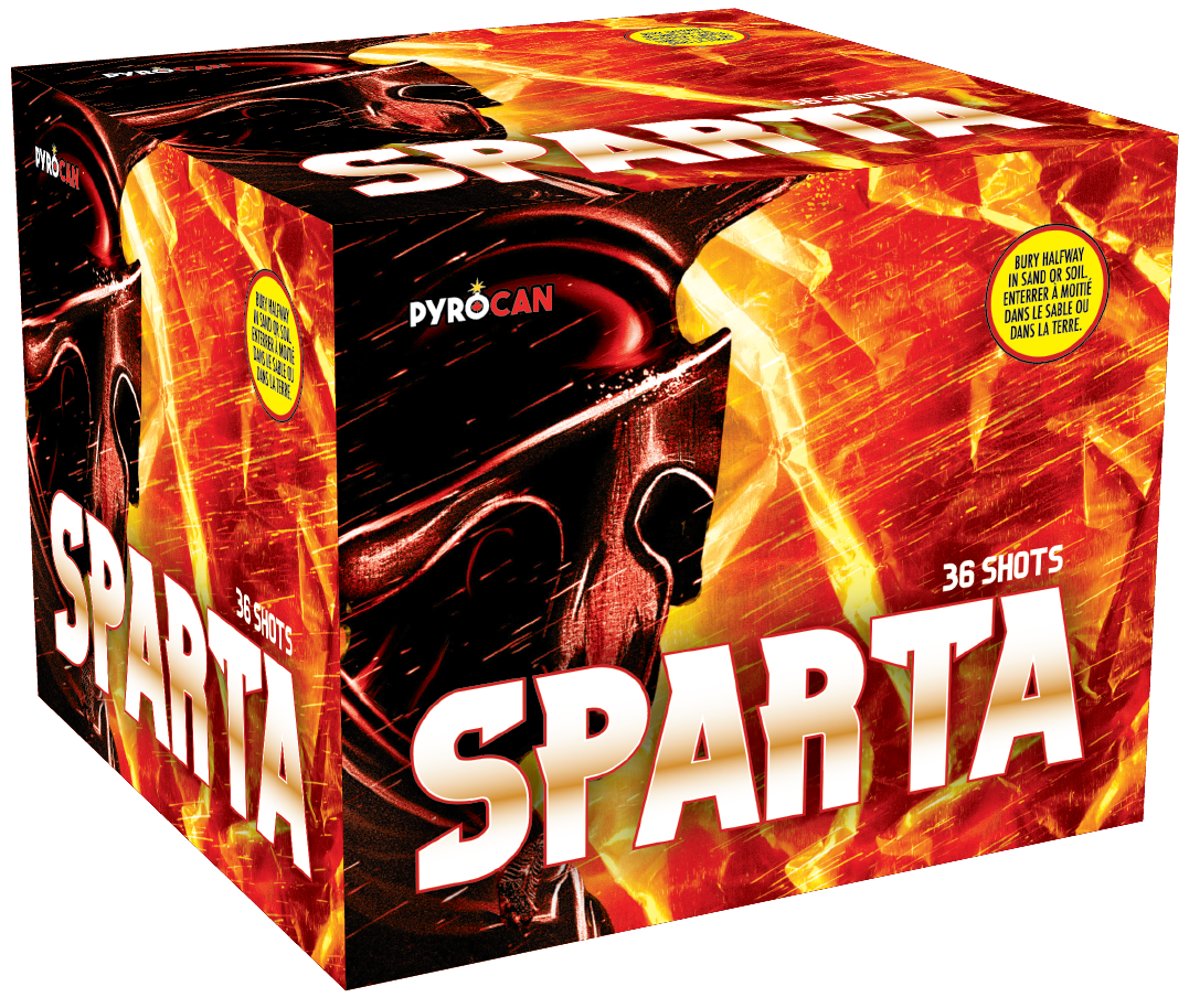 Buy Sparta Cake: Rocket Fireworks Canada
