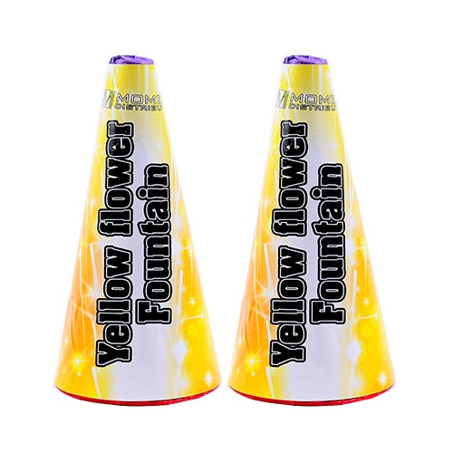Yellow Flower Ftn 2Pk
