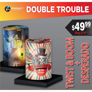 Buy Double Trouble Bundle at Rocket Fireworks Canada