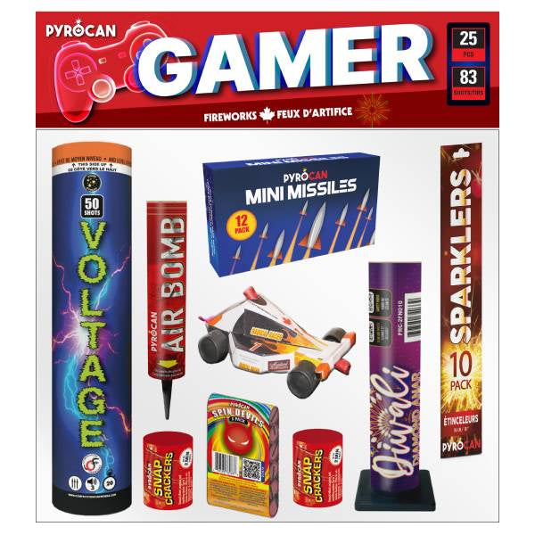 Gamer | Rocket Fireworks Package