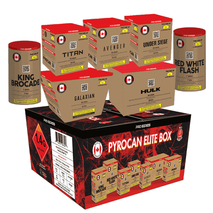 Pyrocan Elite | Pro Series Fireworks Kit