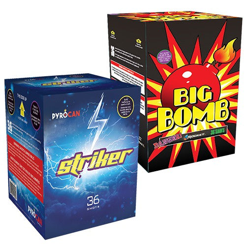 Striker and Big Bomb 2Pk